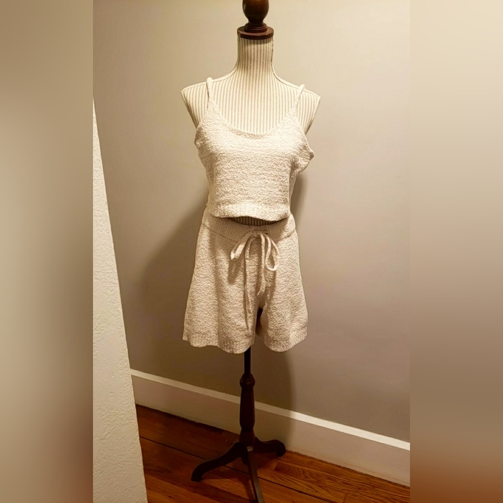 Warm fuzzy 2 piece sleepwear